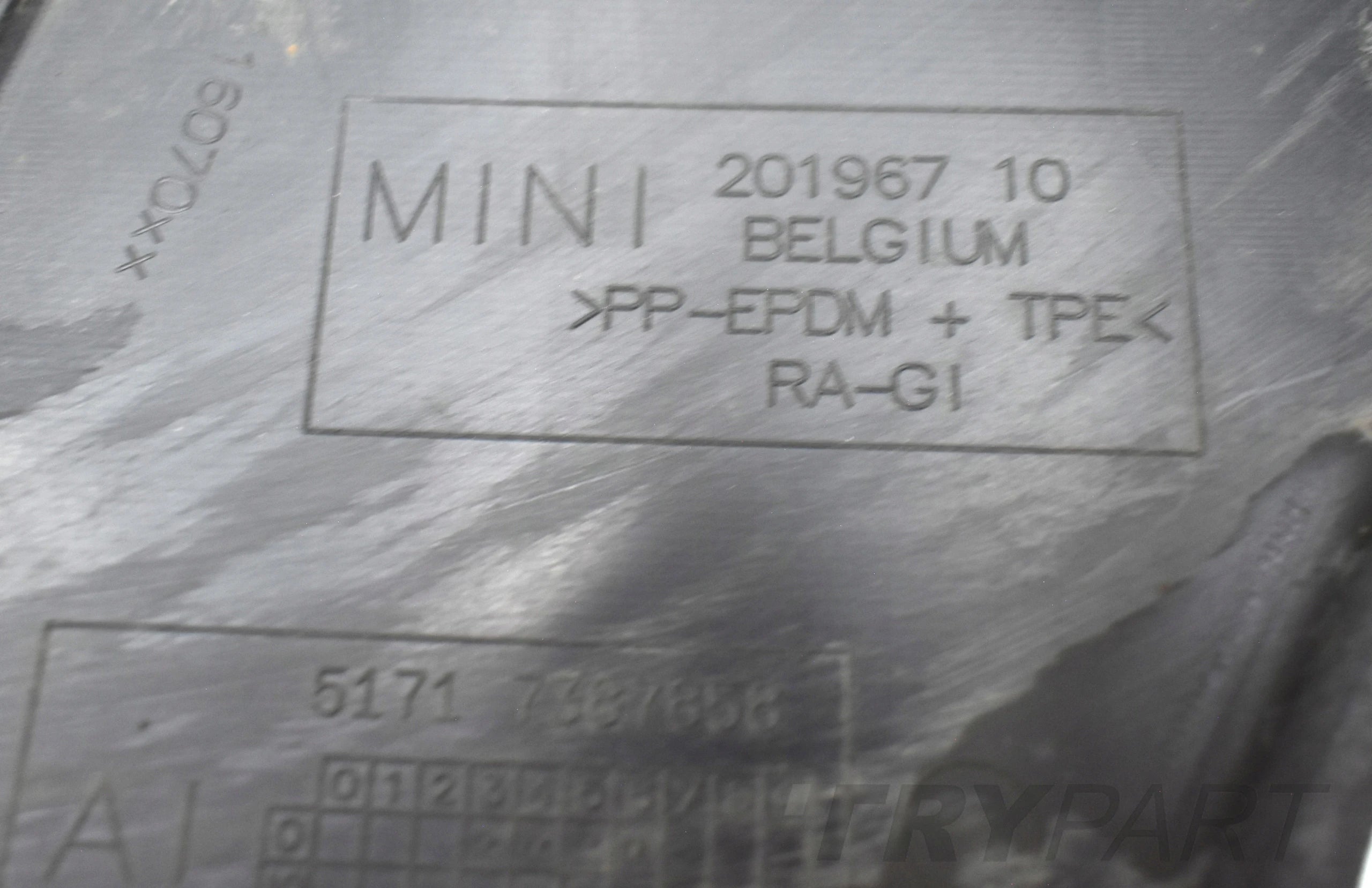 MINI COOPER F57 FRONT RIGHT FENDER ORG