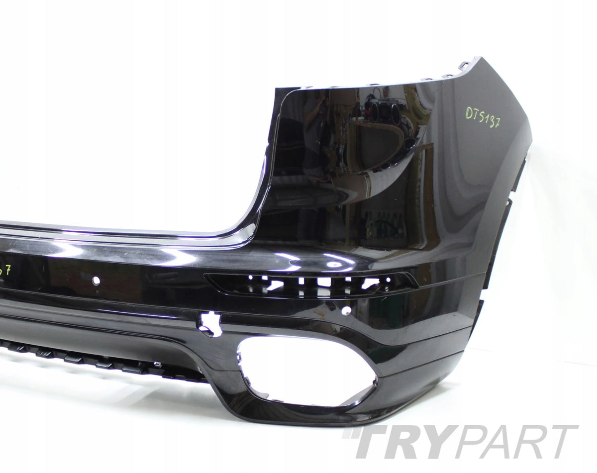 PORSCHE CAYENNE II 7P5 LIFT GTS TURBO REAR BUMPER ORG + LOWER PART