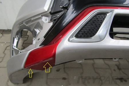 Front Bumper Mitsubishi Outlander 3 III Facelift 18-