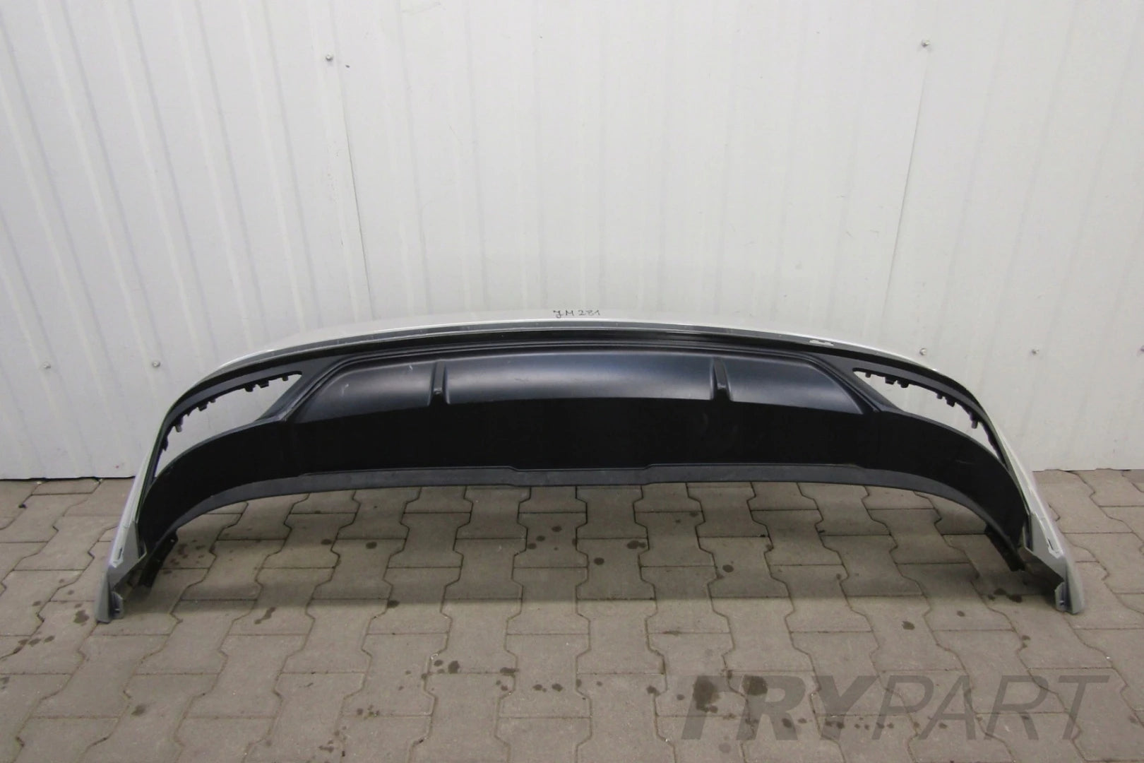 Rear Bumper Diffuser Audi Q8 4M8 S-line 18-
