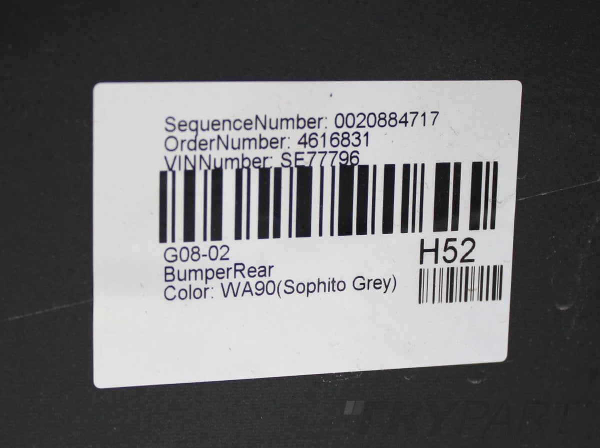 BMW IX3 G08 M PACKAGE FACELIFT LCI REAR BUMPER ORG + BOTTOM