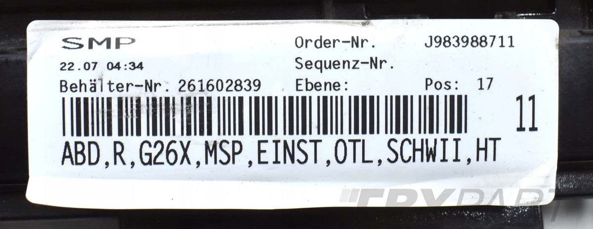 BMW 4 G26 M PACKAGE RIGHT SILL PANEL ORIGINAL