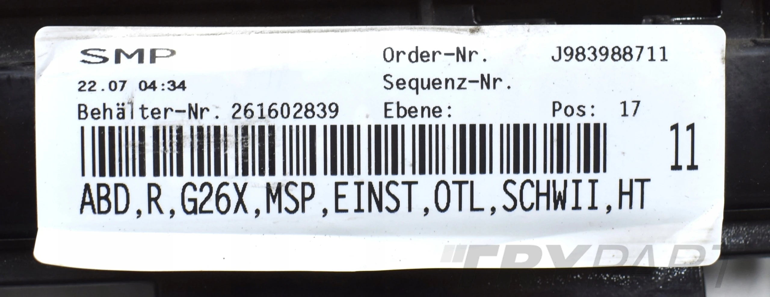 BMW 4 G26 M PACKAGE RIGHT SILL PANEL ORIGINAL