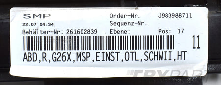 BMW 4 G26 M PACKAGE RIGHT SILL PANEL ORIGINAL