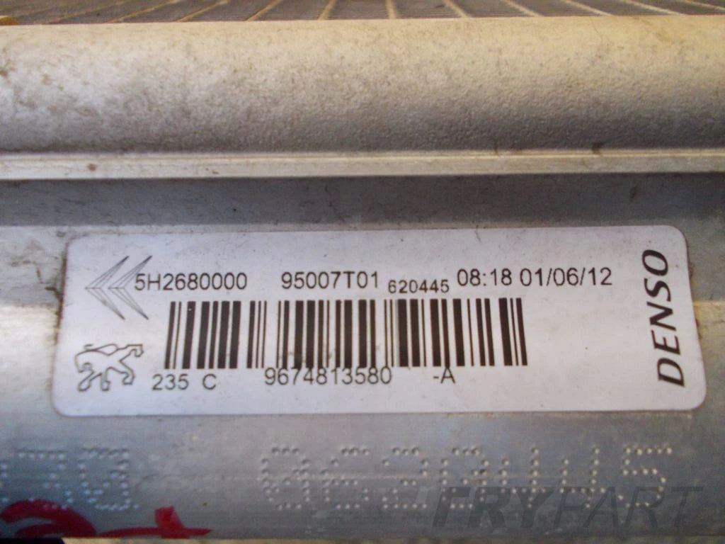 CITROEN C2 C3 DS3 PEUGEOT Air Conditioning Condenser