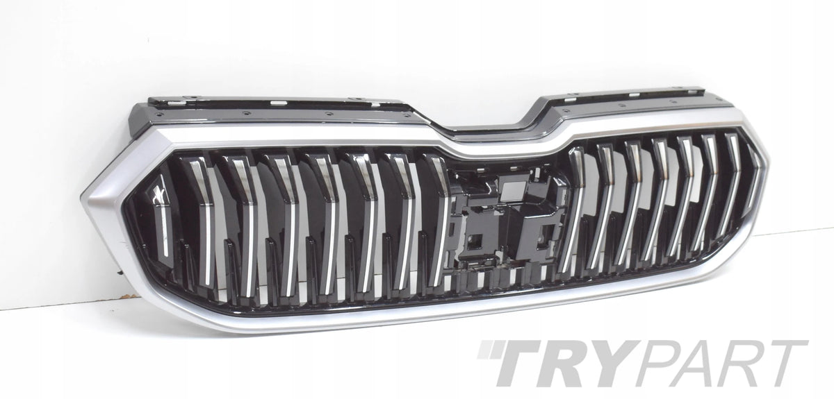 SKODA SUPERB IV 3P0 CHROME GRILLE FRONT BUMPER GRILLE ORG 3P0853653