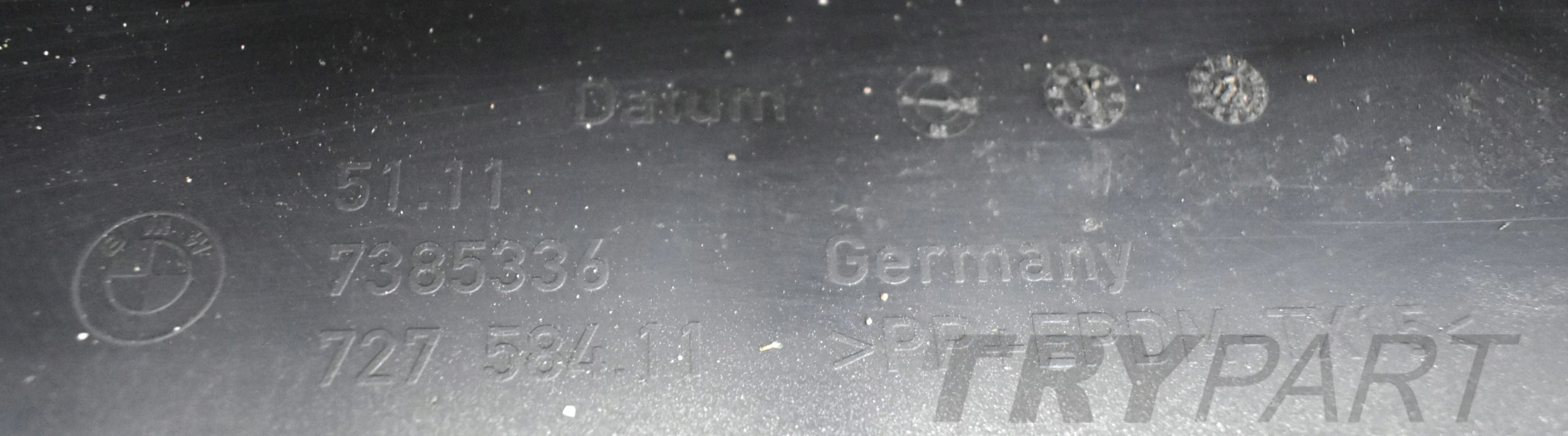BMW G30 G31 FRONT BUMPER ORIGINAL