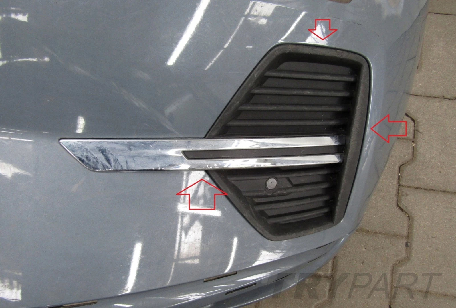 Front bumper Volvo XC60 2 II Inscription Lift 21-
