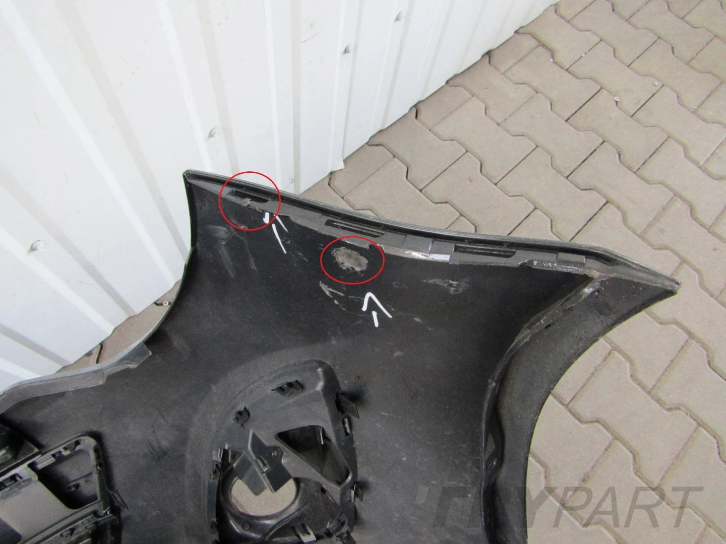 Front bumper Opel Corsa D OPC Line Lift 11-14