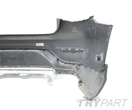 MERCEDES GLC W253 AMG COUPE LIFT REAR BUMPER + CHROME