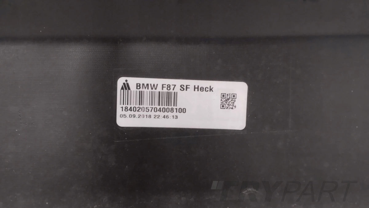 Rear Bumper BMW 2 M2 F87 M-POWER 16-20