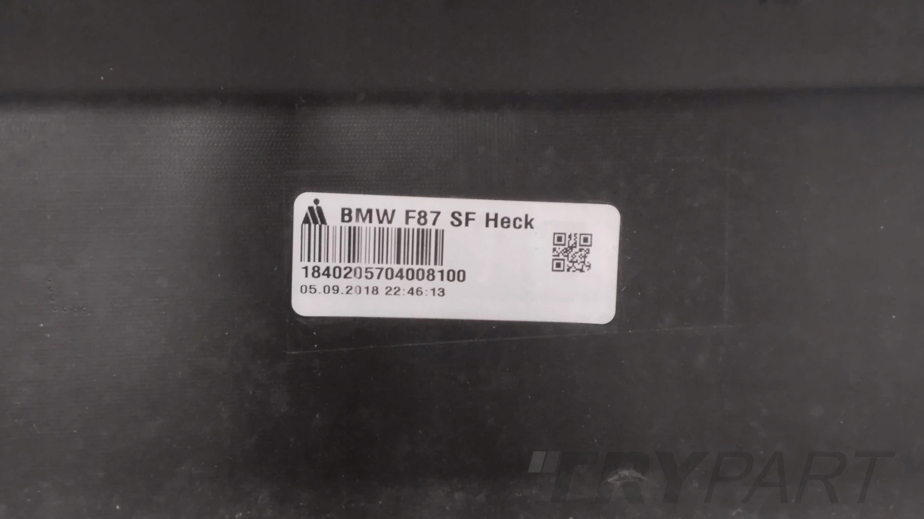 Rear Bumper BMW 2 M2 F87 M-POWER 16-20