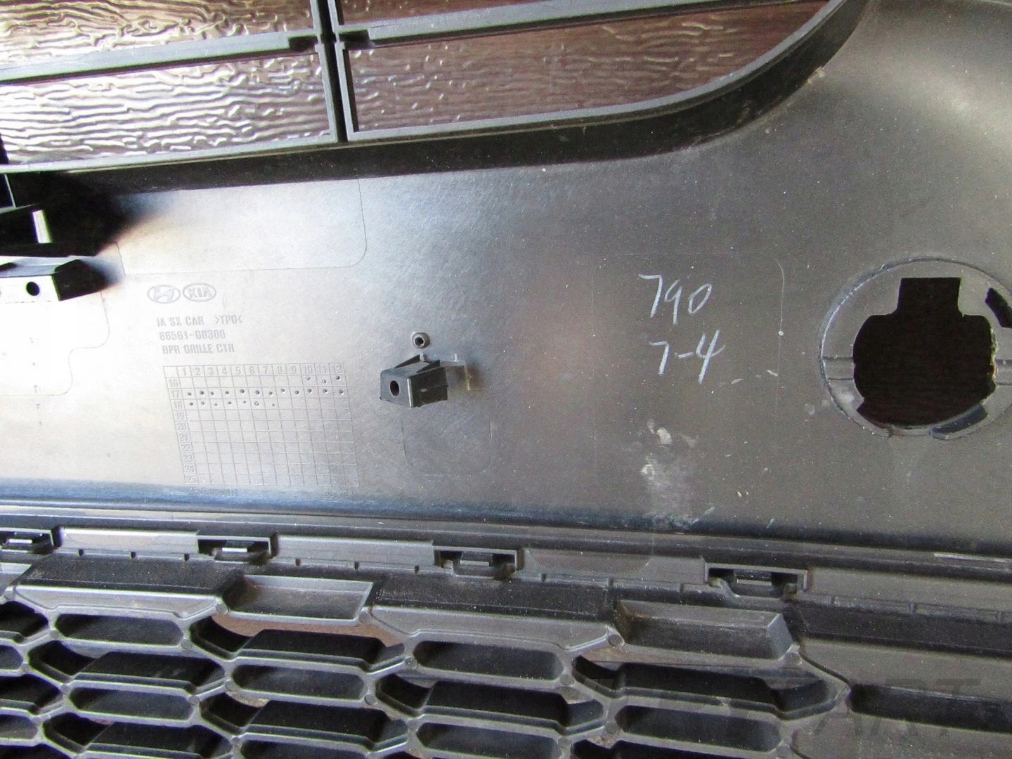 Front Bumper Kia Picanto 3 III GT Line 17