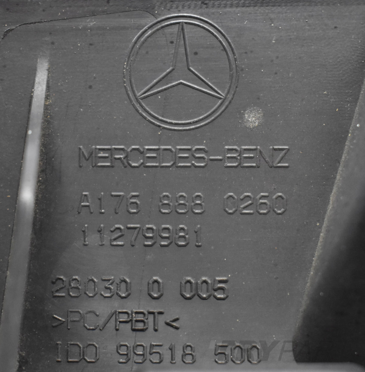 MERCEDES A-CLASS W176 BUMPER GRILLE OEM