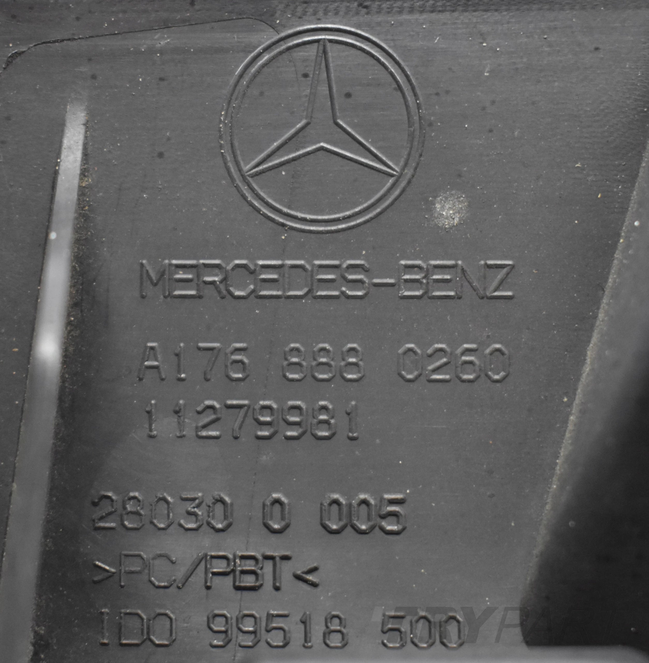 MERCEDES A-CLASS W176 BUMPER GRILLE OEM