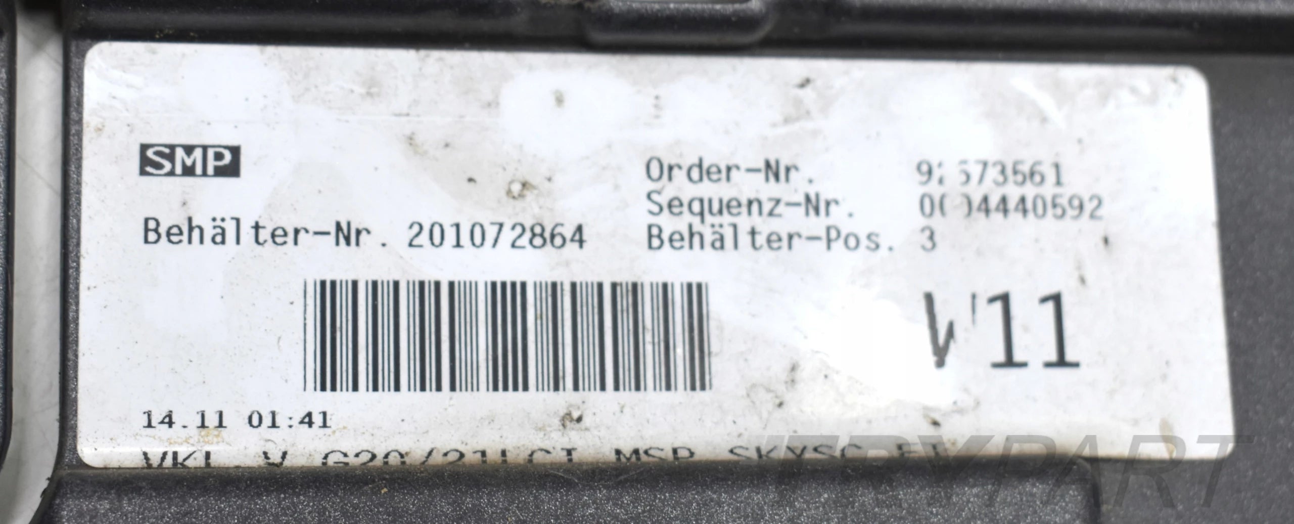 BMW G20 G21 LIFT LCI M PACKAGE FRONT BUMPER ORG