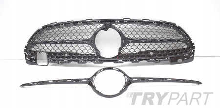 MERCEDES C CLASS W206 AMG CHROME GRILLE FRONT BUMPER CHROME ORIGINAL NEW A2068882100
