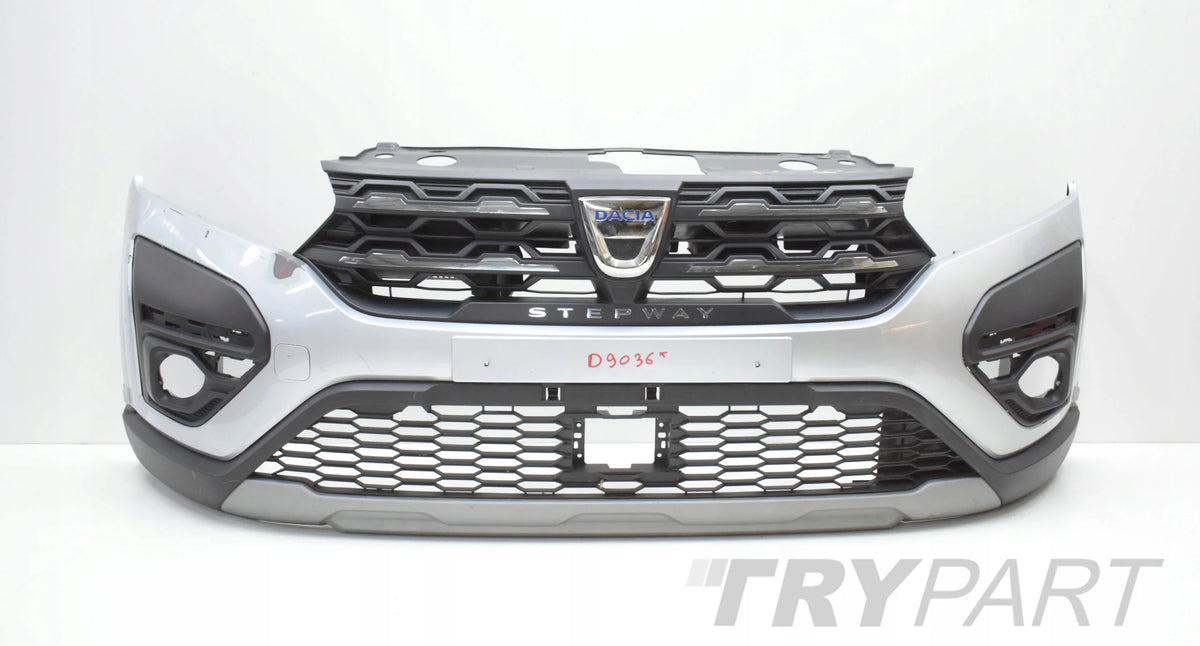 DACIA SANDERO III STEPWAY FRONT BUMPER ORG + GRILLE + GRILLES