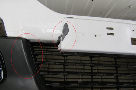 Front Bumper Compatible with Peugeot 2008 I 13-16