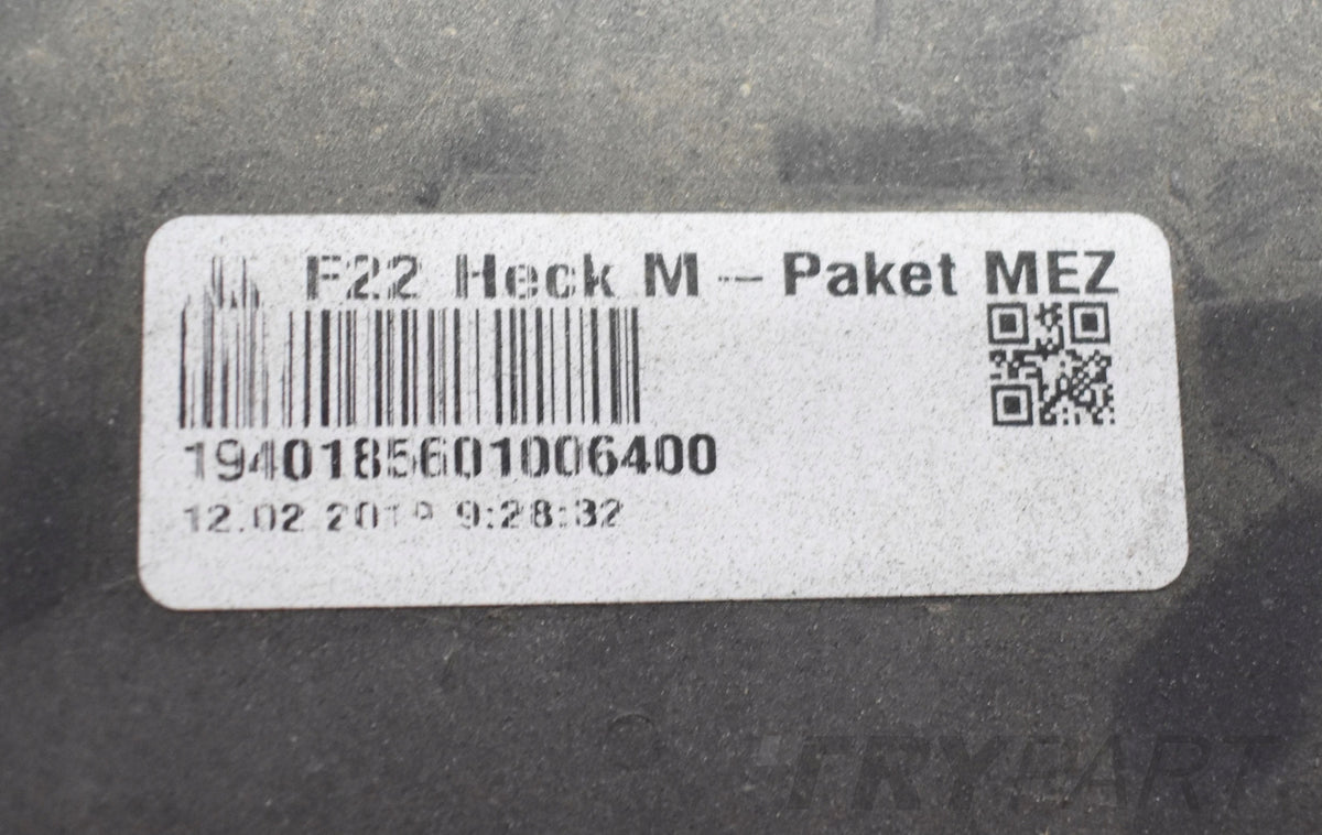 BMW 2 F22 COUPE M PACKAGE REAR BUMPER ORIGINAL