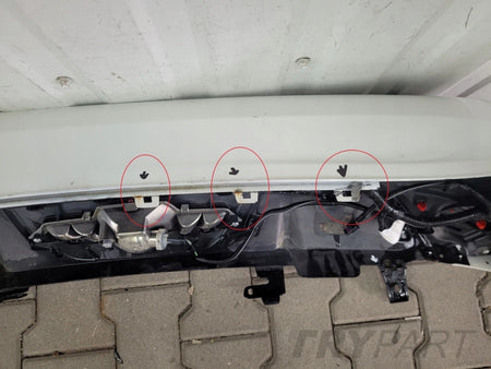 Rear bumper for Peugeot e 208 E208 II GT Line Electric 19- 6 PDC