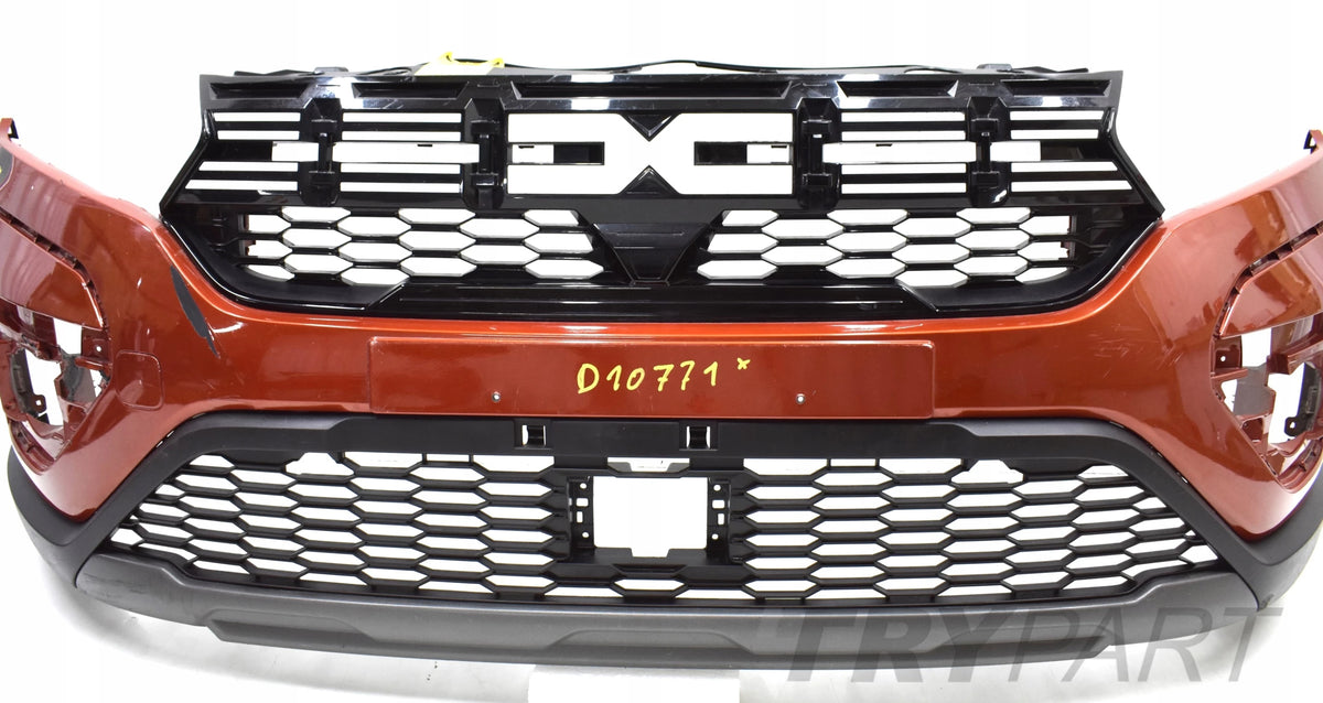 DACIA SANDERO III LIFT STEPWAY FRONT BUMPER ORG + GRILLE + VENTS