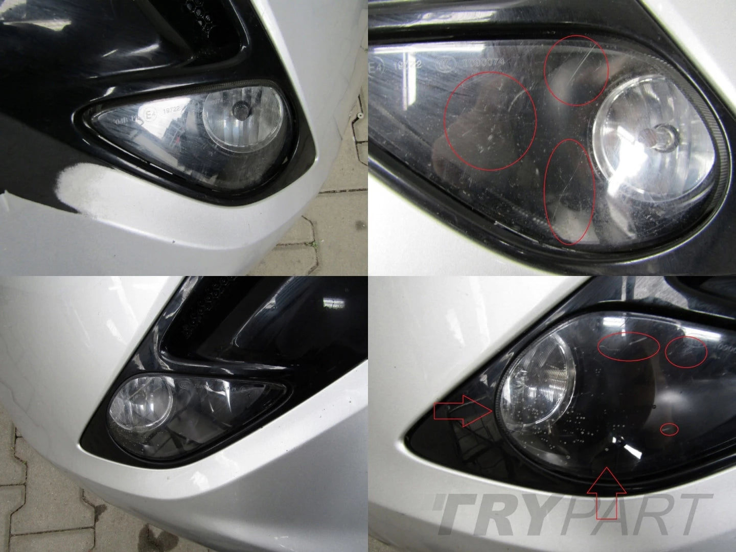 Front Bumper Opel Zafira C III 3 12-16