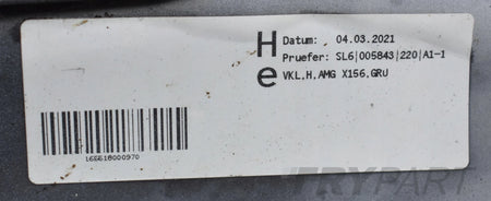 MERCEDES GLA W156 LIFT AMG REAR BUMPER ORIGINAL + BOTTOM