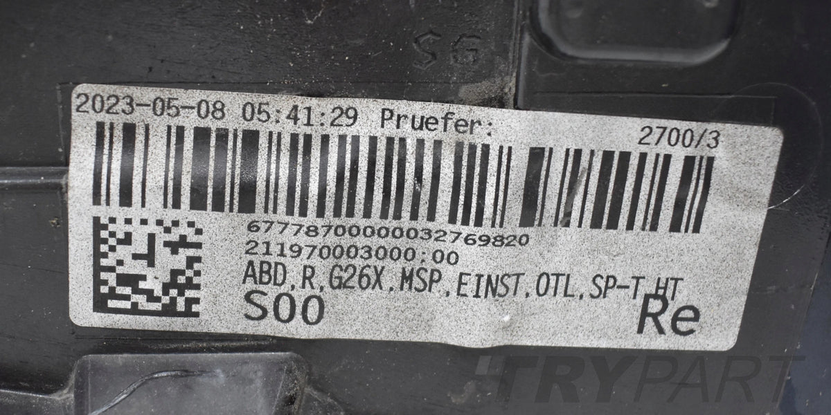 BMW 4 G26 M PACKAGE RIGHT SILL PANEL ORIGINAL