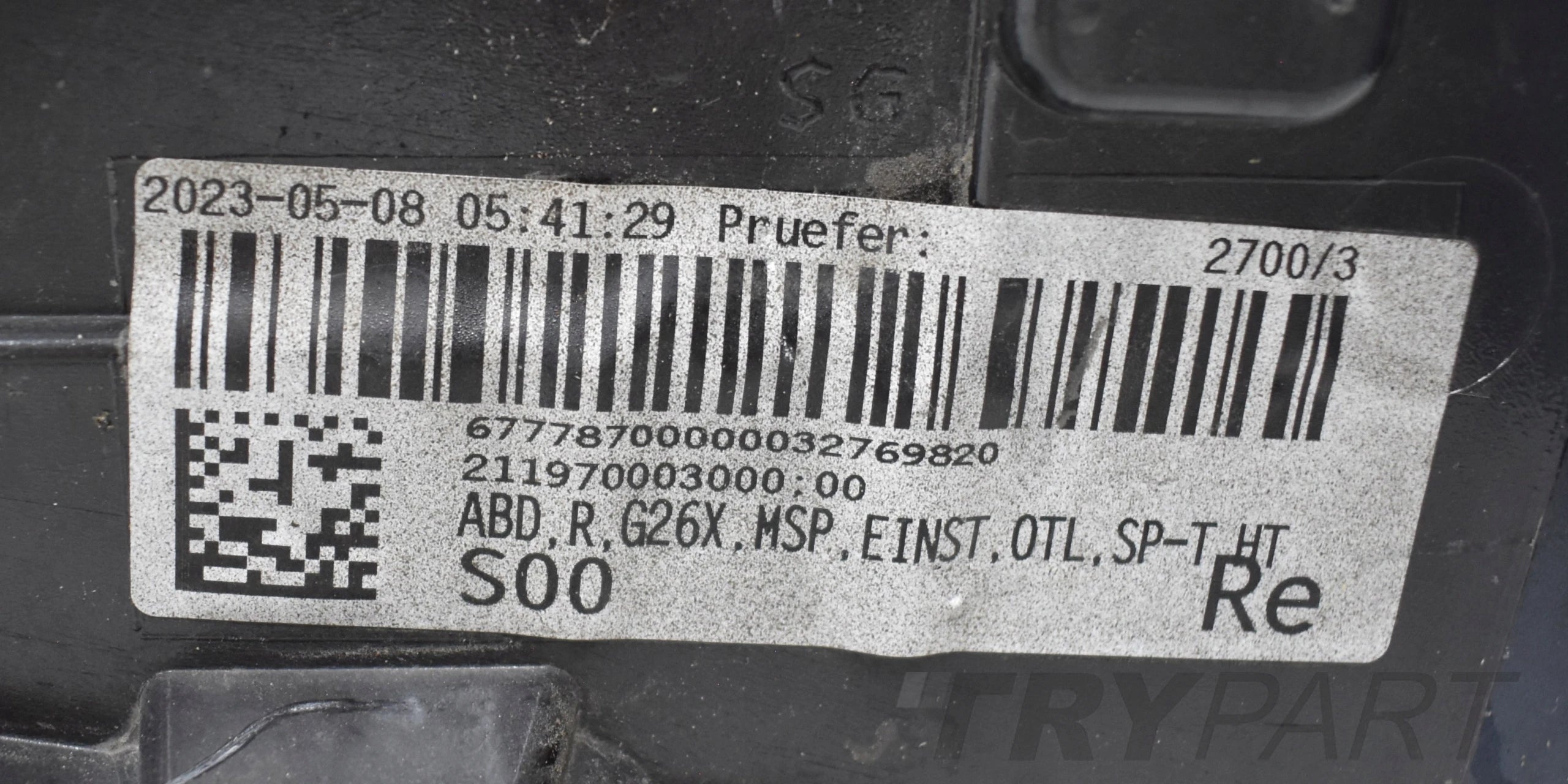 BMW 4 G26 M PACKAGE RIGHT SILL PANEL ORIGINAL