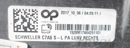 AUDI A6 C7 S LINE LIFT RIGHT SILL STRIP ORG