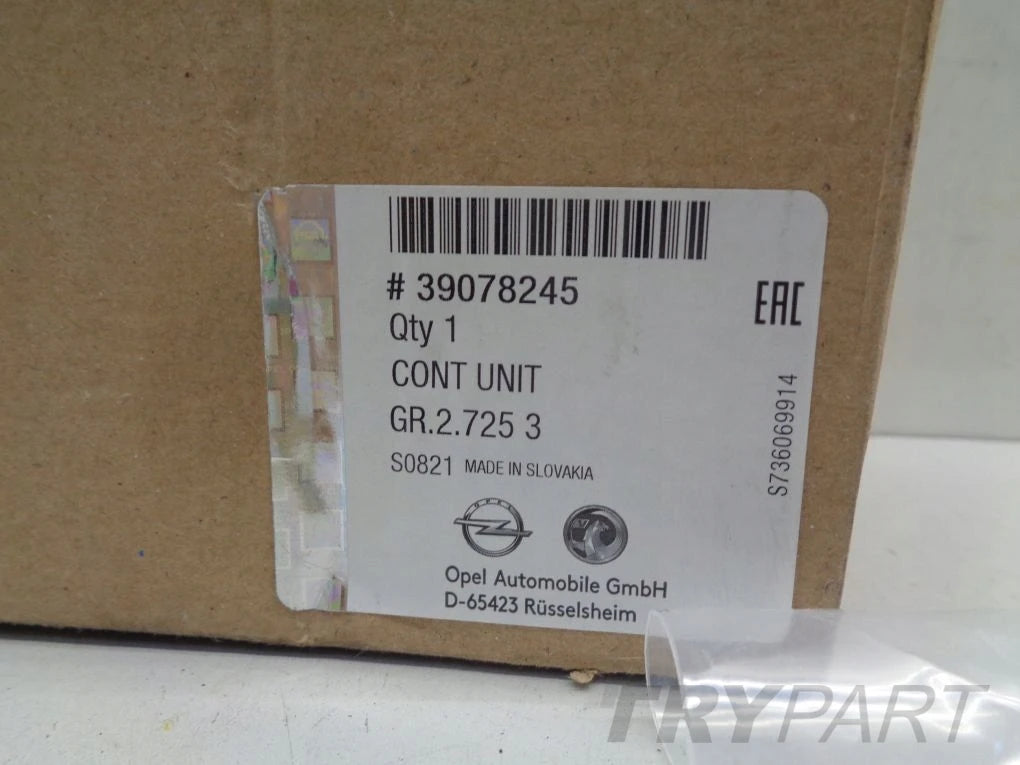 OPEL ASTRA K V 39055760 Converter