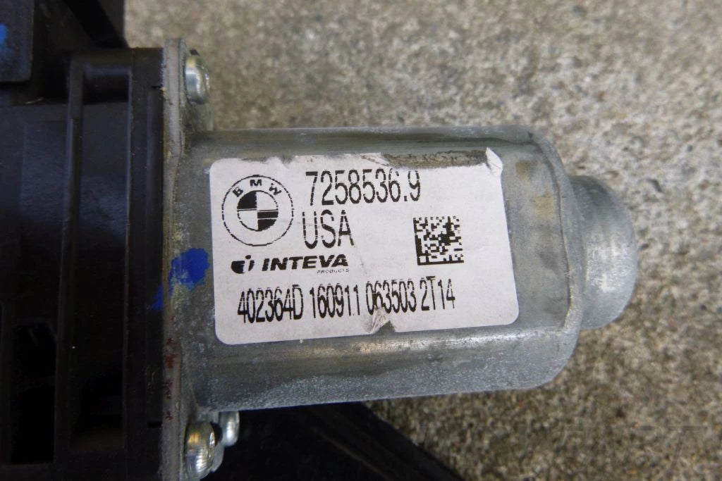 BMW X3 F25 Rear Window Regulator Mechanism