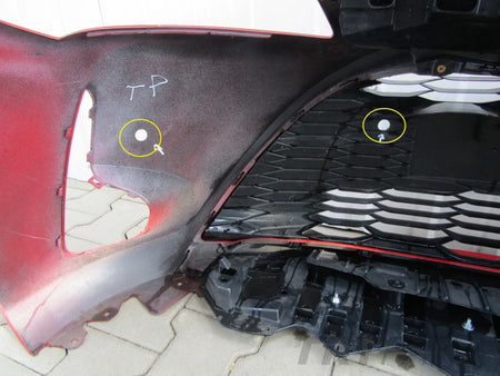 Front Bumper For Toyota Yaris 3 III Facelift 17-