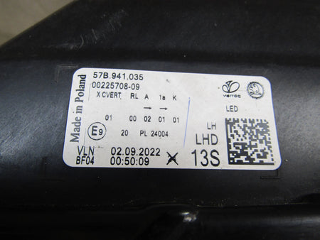 Front Lamp Skoda Karoq Lift FULL LED 21- LH 57B941035