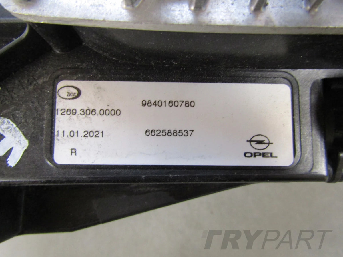 Front Lamp Astra L VI FULL LED LUX RH 22- 9840160780