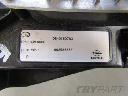 Front Lamp Astra L VI FULL LED LUX RH 22- 9840160780