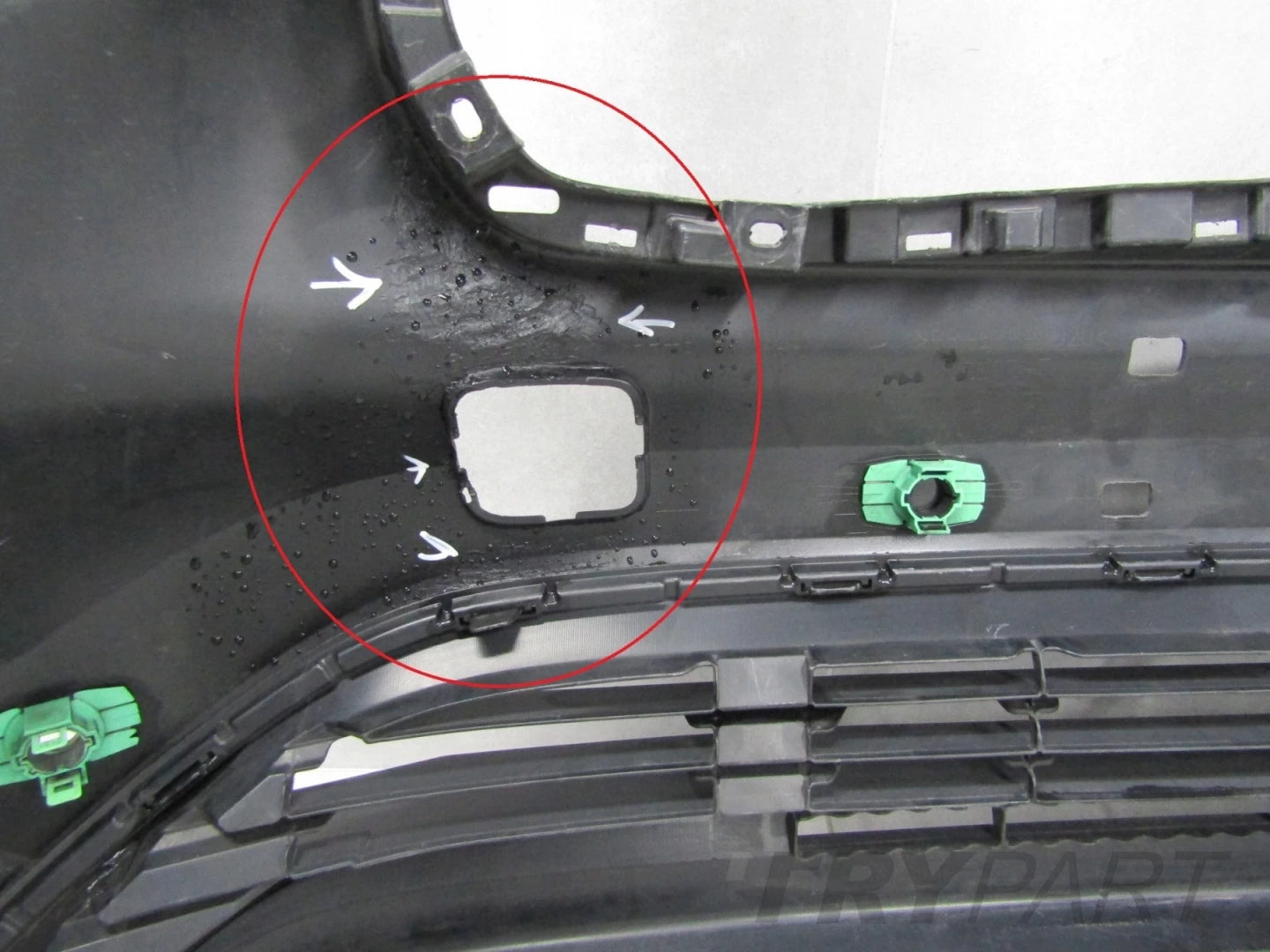 Front bumper TOYOTA Highlander IV 19-22