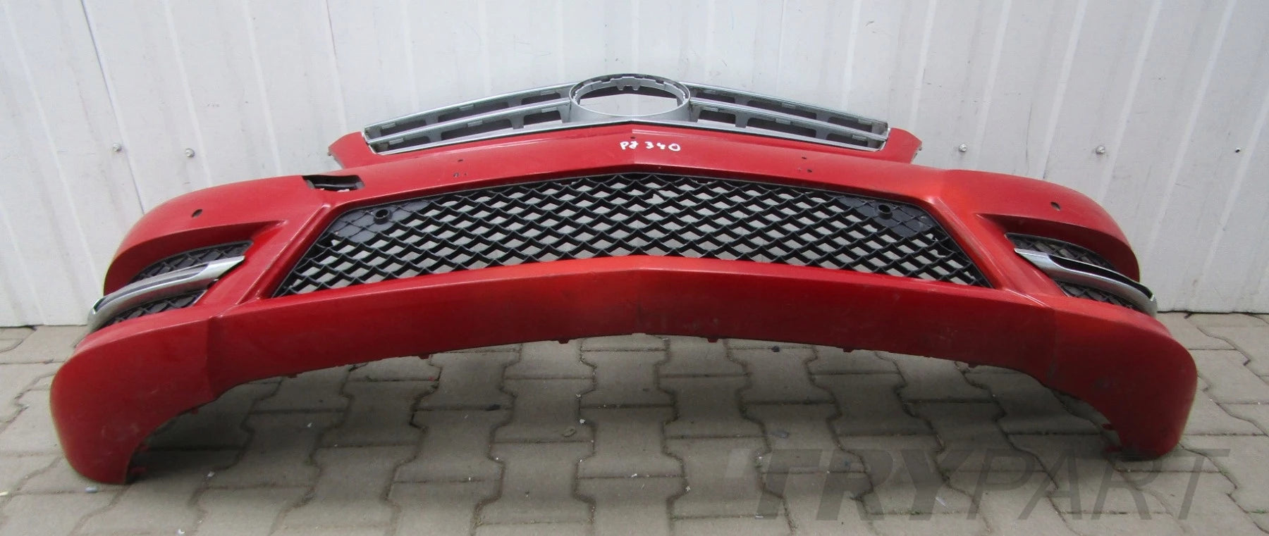 Front bumper Mercedes C class W204 204 AMG facelift 11-14