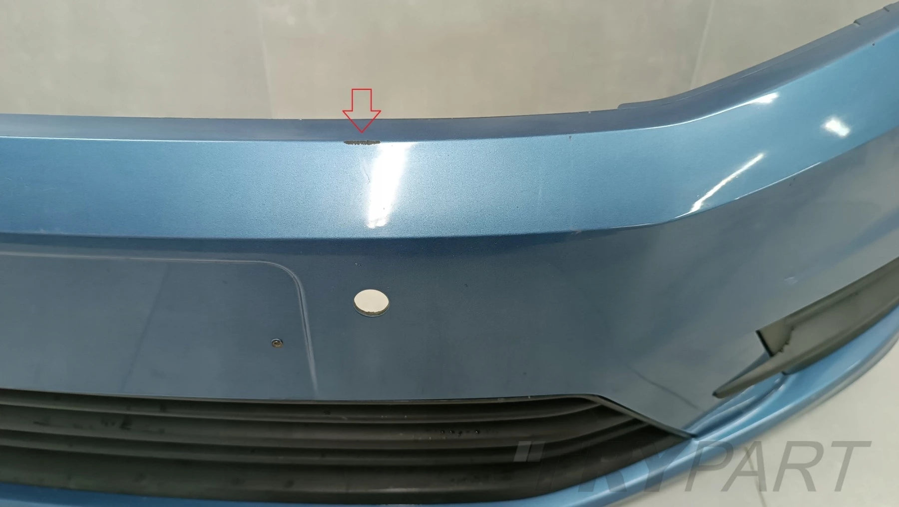 Front Bumper for VW Caddy 2K5 III Second Facelift 15-20 / with Fog Lights / with Skid Plate/Spoiler Lip