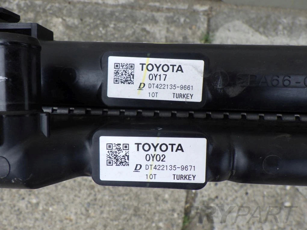 TOYOTA CHR C-HR COROLLA E21 1.2 Turbo WATER RADIATOR + ADDITIONAL COOLANT