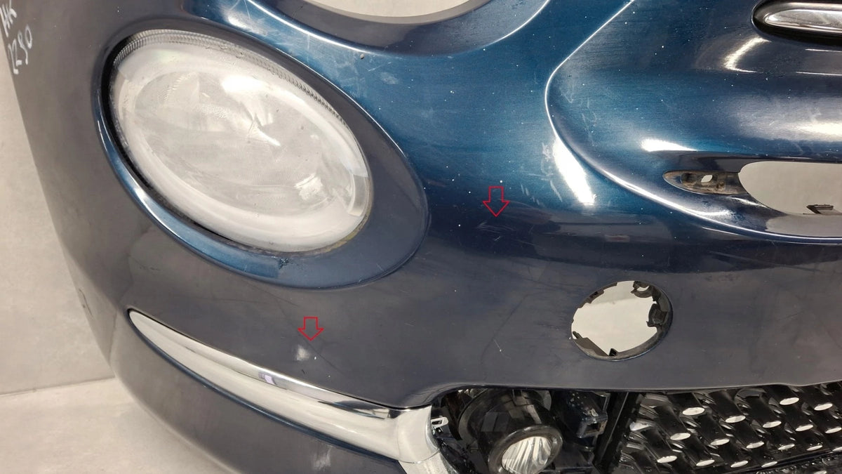 Front Bumper Fiat 500 Lift 15-24 / + Halogen Lights