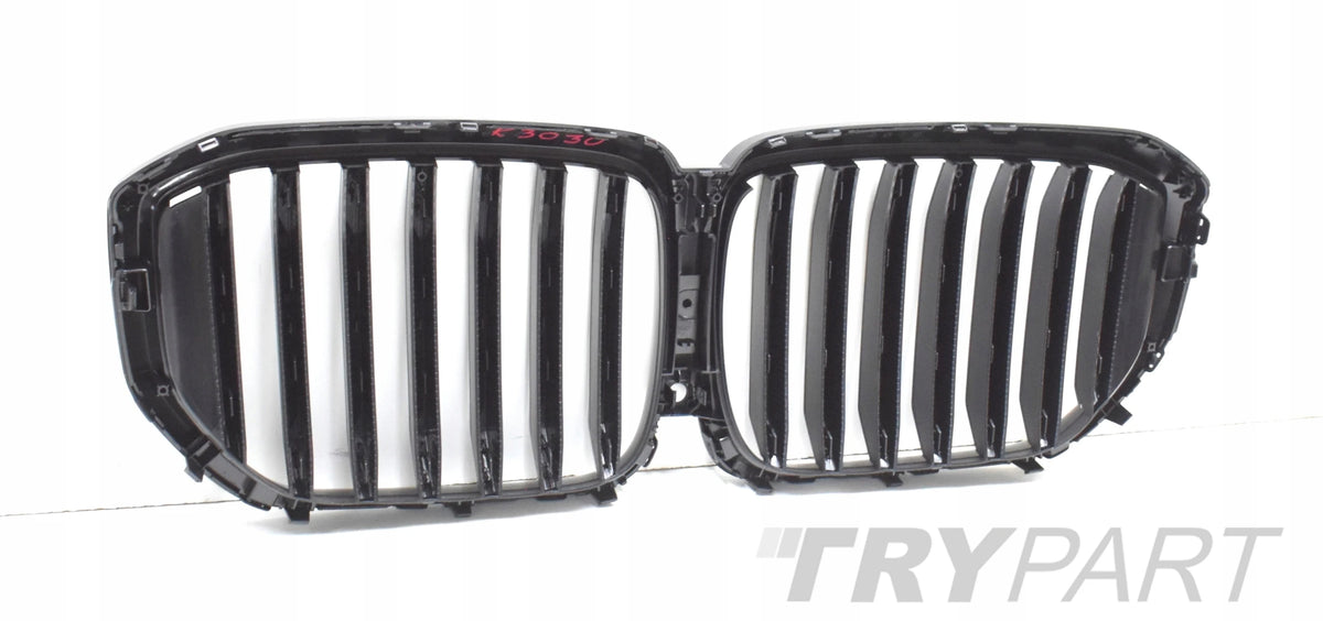 BMW G05 LIFT LCI Front Bumper Kidney Grille Grill, Genuine, New, Satin