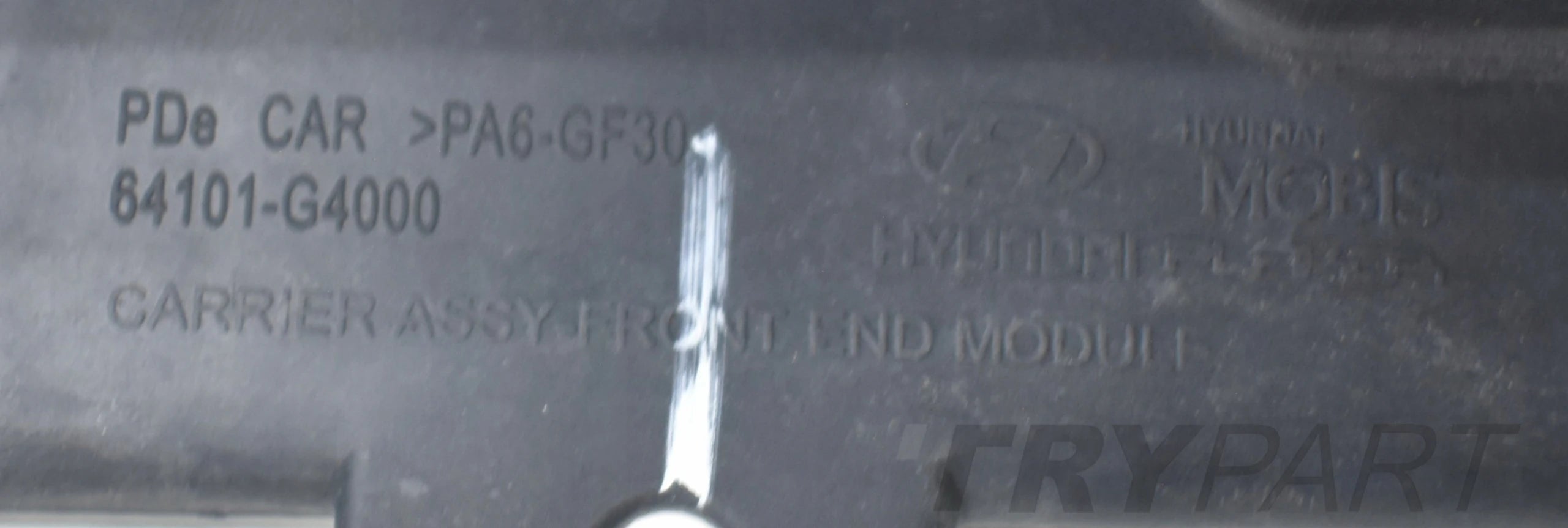 HYUNDAI I30 III FRONT REINFORCEMENT BAR FRONT PANEL ORG 64101-G4000