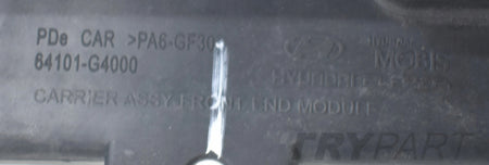 HYUNDAI I30 III FRONT REINFORCEMENT BAR FRONT PANEL ORG 64101-G4000