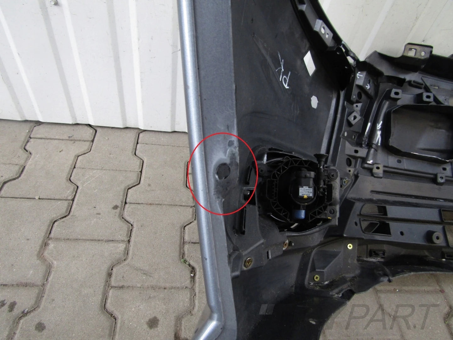 Front Bumper for Mitsubishi Outlander 3 Hybrid Lift