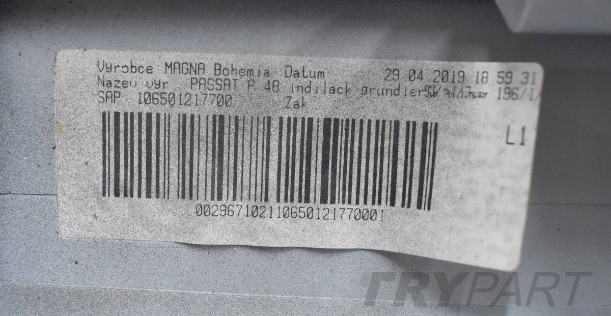 VW PASSAT B8 3G0 RIGHT SILL TRIM STRIP ORG NEW IN COLOR
