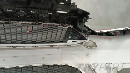 Front Bumper for Ford Focus Mk3 III Facelift ST Line 14- / Cover + Reinforcement