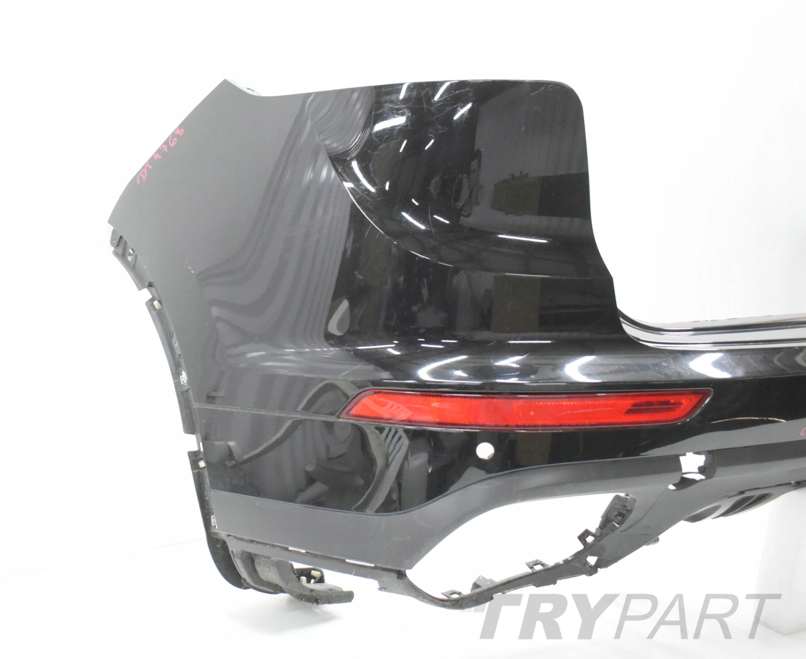PORSCHE CAYENNE II LIFT 7P5 REAR BUMPER ORG + MOUNTS