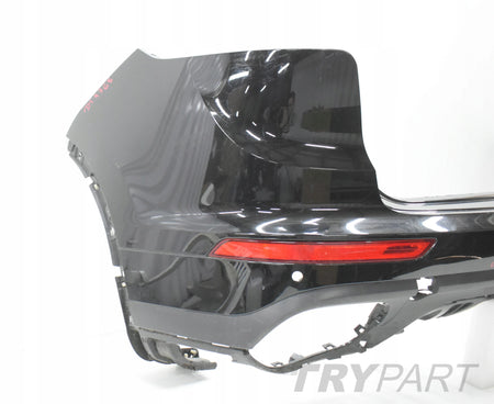 PORSCHE CAYENNE II LIFT 7P5 REAR BUMPER ORG + MOUNTS